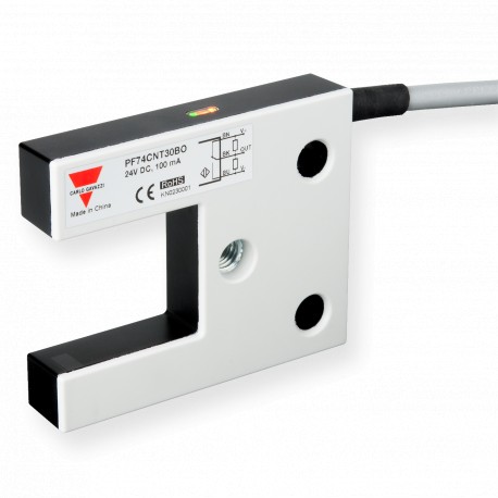 PF74CNT30BO CARLO GAVAZZI System: Fork Sensor, Housing: rectangular, Sensing range: 5 ... 55 mm, Connection:..