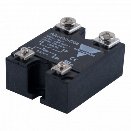 RA2425-D06 CARLO GAVAZZI System: Panel Mount, Current rating category: 11 25 AAC, Rated voltage: 230 VAC, Ou..