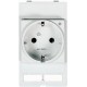 4000-68000-0010000 MURRELEKTRONIK MODLINK MSDD SOCKET INSERT GERMANY, 250VAC/16A with LED yellow