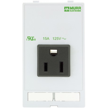 4000-68000-0030000 MURRELEKTRONIK MODLINK MSDD SOCKET INSERT USA NEMA 5-15, 125VAC/15A soldering connection