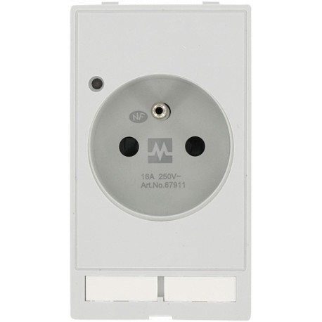 4000-68000-0050000 MURRELEKTRONIK MODLINK MSDD SOCKET INSERT FRANCE, 250VAC/16A