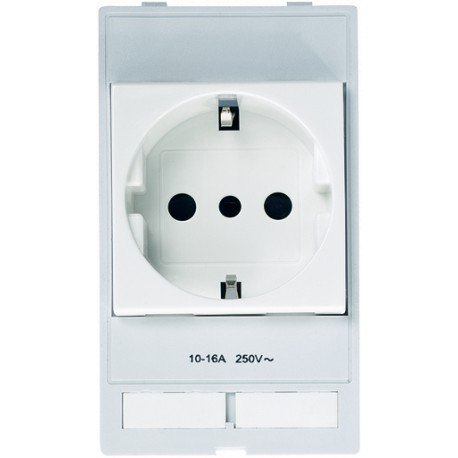 4000-68000-0180000 MURRELEKTRONIK MODLINK MSDD SOCKET INSERT ITALY, 250VAC/16A