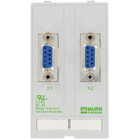 4000-68000-0210000 MURRELEKTRONIK Interface Modlink MSDD, 2xSUB-D9 femelle/à souder