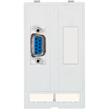 4000-68000-0230000 MURRELEKTRONIK MODLINK MSDD DATA INSERT, 1xSUB-D9 Buchse/soldering + 1xSUB-D9 blind