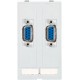4000-68000-0260000 MURRELEKTRONIK MODLINK MSDD DATA INSERT, 2xSUB-D9 Buchse/Buchse