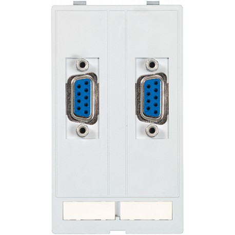 4000-68000-0260000 MURRELEKTRONIK Conector datos MODLINK MSDD, 2xSUB-D9 hembra/hembra