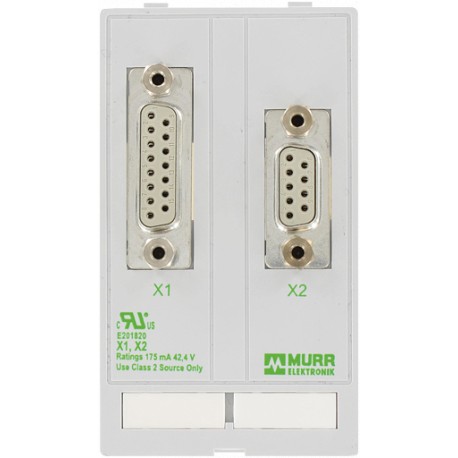 4000-68000-0310000 MURRELEKTRONIK MODLINK MSDD DATA INSERT, 1xSUB-D9 Buchse/soldering + 1xSUB-D15 Buchse/sol..