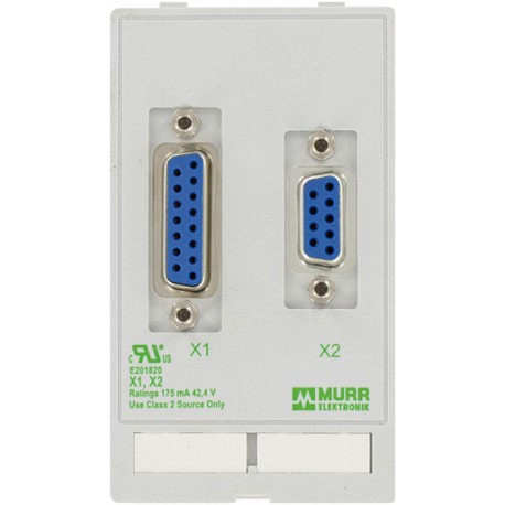 4000-68000-0320000 MURRELEKTRONIK Conector datos MODLINK MSDD, 1×SUB-D9 hembra/hembra + 1×SUB-D15 hembra/hem..