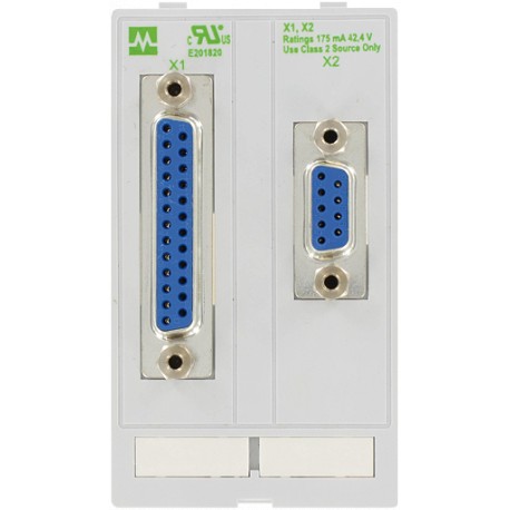 4000-68000-0410000 MURRELEKTRONIK MODLINK MSDD DATA INSERT, 1xSUB-D9 Buchse/soldering + 1xSUB-D25 Buchse/sol..