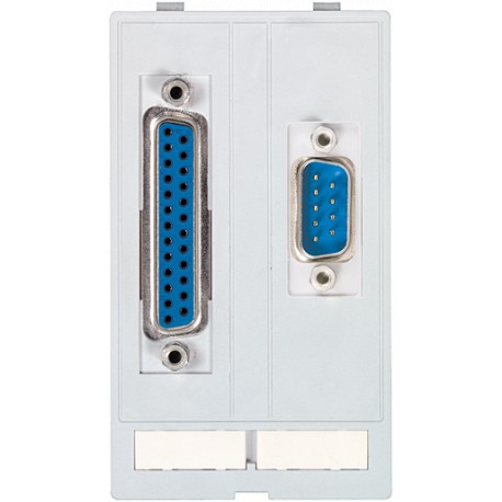 4000-68000-0420000 MURRELEKTRONIK MODLINK MSDD DATA INSERT1xSUB-D9 male/soldering + 1xSUB-D25 fem./soldering