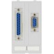 4000-68000-0430000 MURRELEKTRONIK Conector datos MODLINK MSDD, 1×SUB-D9 hembra/hembra + 1×SUB-D25 hembra/mac..