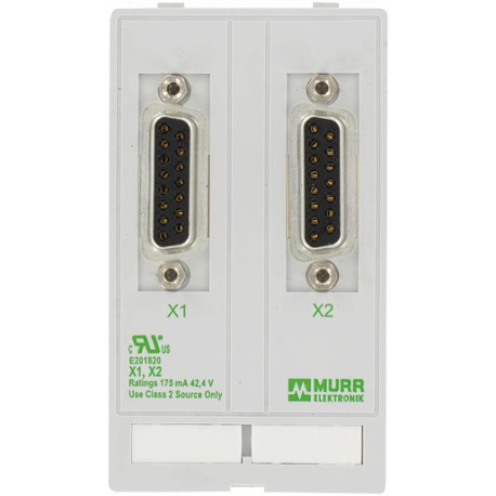 4000-68000-0500000 MURRELEKTRONIK MODLINK MSDD DATA INSERT2xSUB-D15 female/male