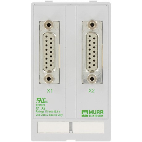 4000-68000-0510000 MURRELEKTRONIK MODLINK MSDD DATA INSERT, 2xSUB-D15 Buchse/soldering