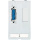 4000-68000-0530000 MURRELEKTRONIK MODLINK MSDD DATA INSERT, 1xSUB-D15 Buchse/soldering + 1xSUB-D9 blind