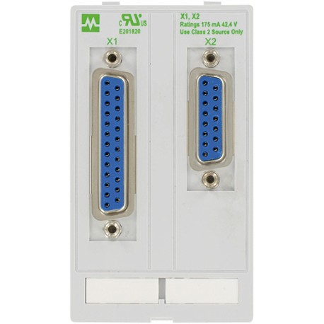 4000-68000-0600000 MURRELEKTRONIK MODLINK MSDD DATA INSERT1×SUB-D15 female/male + 1×SUB-D25 female/male