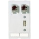 4000-68000-0940000 MURRELEKTRONIK Conector datos MODLINK MSDD, 1×USB-A hembra/hembra + 2×RJ45