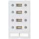 4000-68000-0950000 MURRELEKTRONIK Conector datos MODLINK MSDD, 4×USB-A hembra/hembra