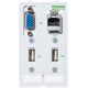 4000-68000-1040000 MURRELEKTRONIK MODLINK MSDD DATA INSERT, 2xUSB-A Buchse/Buchse + 1xRJ45 + 1xSUB-D15 Buchs..