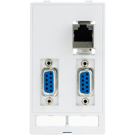 4000-68000-1160000 MURRELEKTRONIK MODLINK MSDD DATA INSERT, 2×SUB-D9 Buchse/Buchse + 1×RJ45