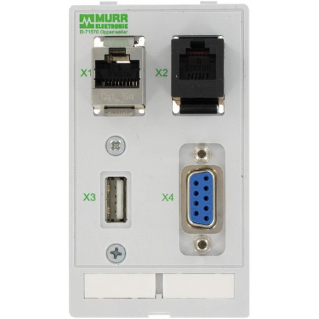 4000-68000-1270000 MURRELEKTRONIK MODLINK MSDD DATA INSERT, 1×SUB-D9 Buchse/Buchse + 1×RJ45 + 1×RJ12 + 1xUSB..