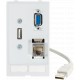 4000-68000-1400000 MURRELEKTRONIK MODLINK MSDD DATA INSERT1×SUB-D9 fem./male+ 1×RJ45+ 1xUSB-A fem./male 0,7m