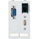 4000-68000-1480000 MURRELEKTRONIK MODLINK MSDD DATA INSERT, 1×SUB-D9 Buchse/Buchse + 1×RJ12 + 1xUSB-A Buchse..