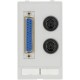 4000-68000-1500000 MURRELEKTRONIK Conector datos MODLINK MSDD, 1×SUB-D25 hembra/macho + 2×PS2 hembra/soldadu..