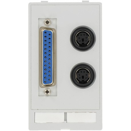 4000-68000-1500000 MURRELEKTRONIK Conector datos MODLINK MSDD, 1×SUB-D25 hembra/macho + 2×PS2 hembra/soldadu..
