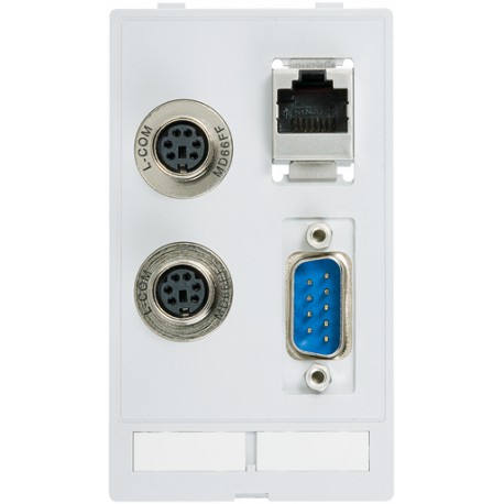 4000-68000-1540000 MURRELEKTRONIK Conector datos MODLINK MSDD, 1×SUB-D9 macho/macho + 1xRJ45 + 2×PS2 hembra/..