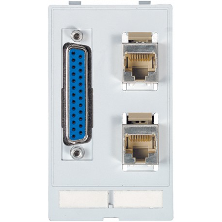 4000-68000-1600000 MURRELEKTRONIK MODLINK MSDD DATA INSERT, 1×SUB-D25 Buchse/male + 2×RJ45