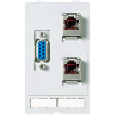 4000-68000-1620000 MURRELEKTRONIK Conector datos MODLINK MSDD, 1×SUB-D9 hembra/macho + 2×RJ45