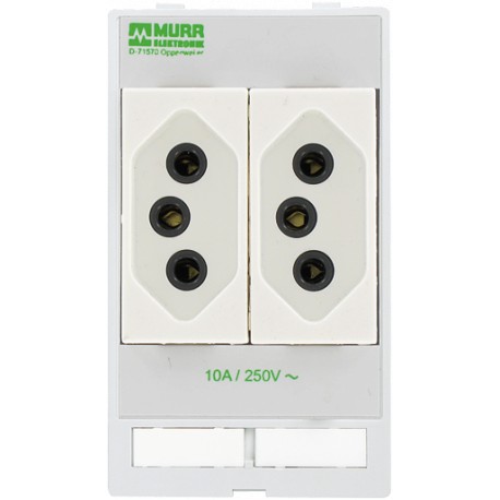 4000-68000-3290000 MURRELEKTRONIK Prise modulaire Modlink MSDD Brésil, 250VAC/10 A double