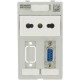 4000-68000-4530004 MURRELEKTRONIK MODLINK MSDD SINGLE COMBI INSERT ITALY1x SUB-D9 ST/BU