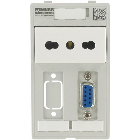 4000-68000-4530004 MURRELEKTRONIK Interface combiné simple Modlink MSDD Italie, 1x SUB-D9 ST/BU