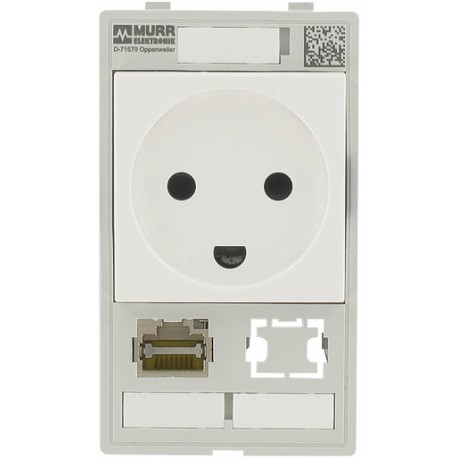 4000-68000-4550001 MURRELEKTRONIK Interface combiné simple Modlink MSDD Danemark, 1x RJ45 + 1x découpe de do..