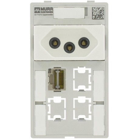 4000-68000-4610001 MURRELEKTRONIK Conector datos simple Combi MODLINK MSDD BRASIL, 1x RJ45 + 3x corte de dat..