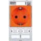 4000-68000-4620000 MURRELEKTRONIK MODLINK MSDD SINGLE COMBI INSERT GERMANY ORANGE, 2x Datenausschnitt
