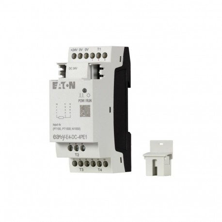 EASY-E4-DC-4PE1 197224 Y7-197224 EATON ELECTRIC Extension E/S, Utilisation avec easyE4, 24 V DC, Entrées Ext..
