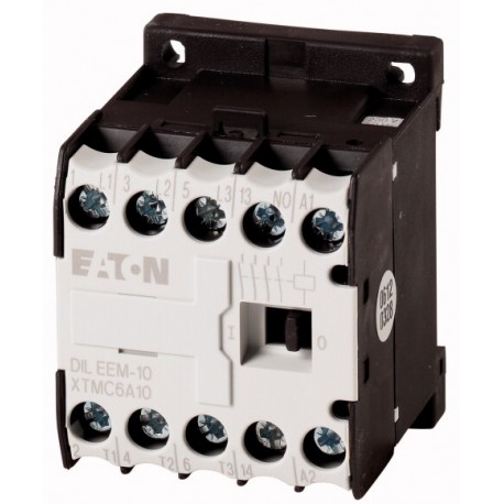 DILEEM-10-G(60VDC) 051641 XTMC6A10D0 EATON ELECTRIC Contacteur de puissance, 3p+1F, 3kW/400V/AC3