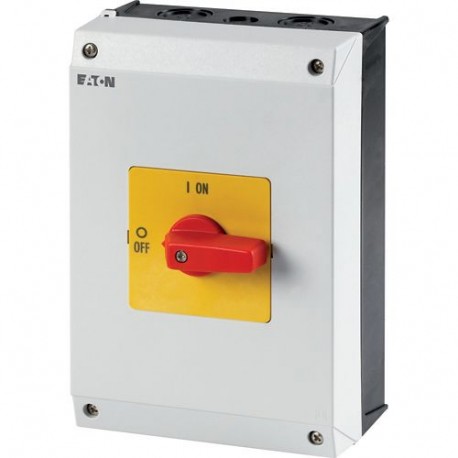 P1-32/I1-RT 233994 Y7-233994 EATON ELECTRIC On-Off switch, 3 pole, 32 A, Emergency-Stop function, surface mo..