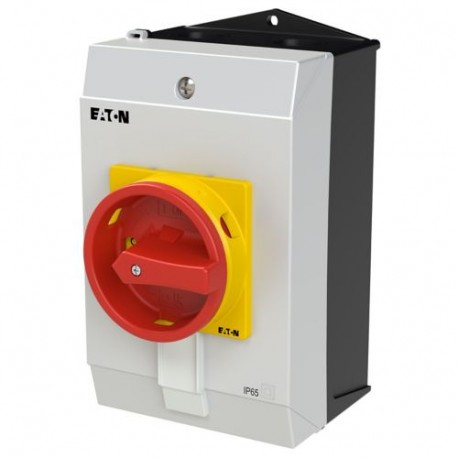 P1-32/I2H/SVB/N 227871 Y7-227871 EATON ELECTRIC Main switch, 3 pole + N, 32 A, Emergency-Stop function, Lock..