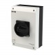 P3-63/I4/SVB-SW-NA 255898 Y7-255898 EATON ELECTRIC Main switch, P3, 63 A, surface mounting, 3 pole, STOP fun..