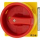 T0-1-102/E/SVB 203483 EATON ELECTRIC Main switch, 2 pole, 20 A, Emergency-Stop function, 90 °, flush mounting