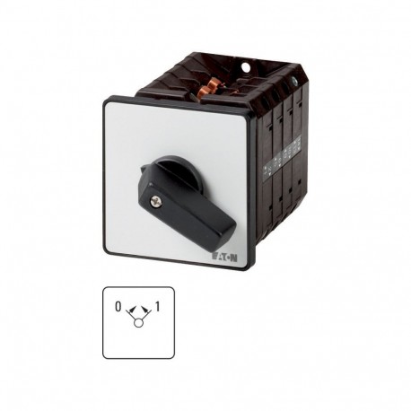 T5B-1-8/E 094301 Y7-94301 EATON ELECTRIC ON-OFF button, Contacts: 2, 63 A, front plate: 0 1, 45 °, momentary..