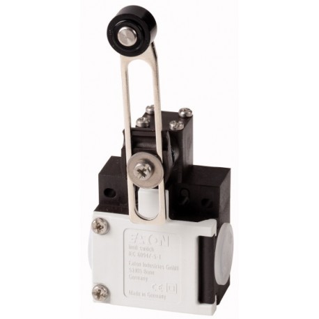 AT0-02-1-IA/V 017087 AT0-02-1-IA-V EATON ELECTRIC Position switch, 2 N/C, wide, IP65 x, adjustable roller le..