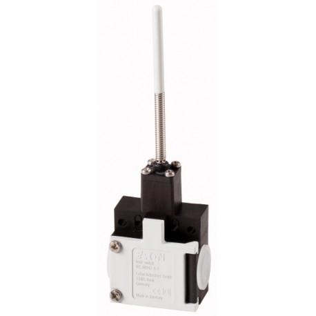 AT0-11-S-IA/F 024205 AT0-11-S-IA-F EATON ELECTRIC Position switch, 1N/O+1N/C, wide, IP65 x, spring-rod actua..