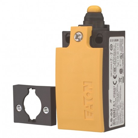 LS-02/F 292365 Y7-292365 EATON ELECTRIC Position switch, Rounded plunger, Basic device, not expandable, 2 NC..