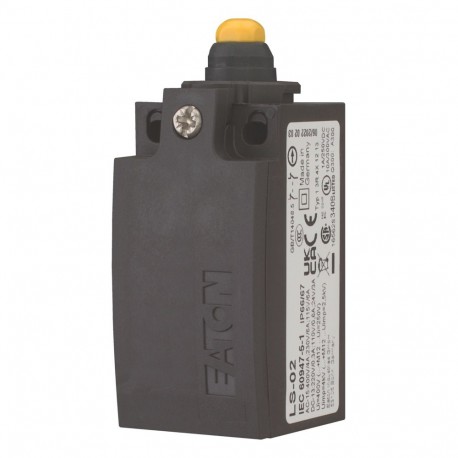 LS-02-SW 272009 Y7-272009 EATON ELECTRIC Interruptor de posición Plástico 2 NC Pistón redondo