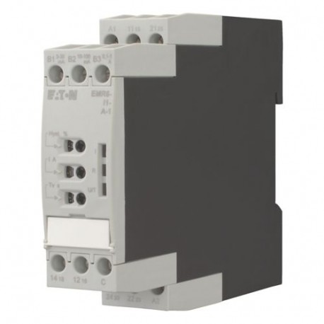 EMR6-I1-A-1 184790 EATON ELECTRIC Relé Monitorización Intensidad 3-30mA, 10-100mA, 0.1-1A 24-240V AC/DC