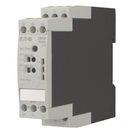 EMR6-R250-A-1 184772 EATON ELECTRIC Isolamento relés de monitoração, 0 250 V CA, 0 300 V DC, 1 100 kΩ